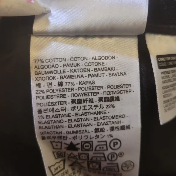 Levi's Women's Flare/Bootcut Black Jeans NWTS/t112 - Picture 9 of 9